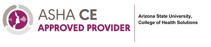 ASHA CE approved provider brand block color horizontal